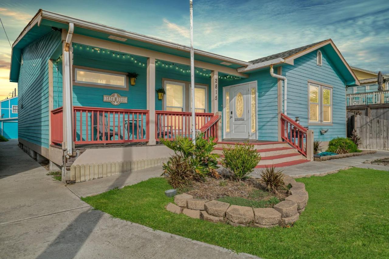 1 Min To Beach Ocean Breeze 3Br Fast Wifi Galveston Exterior photo