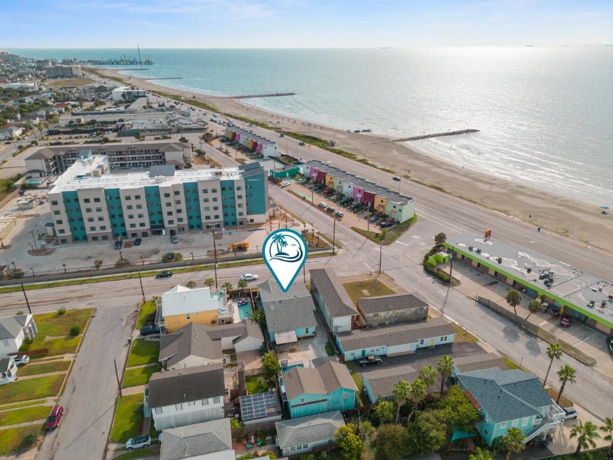 1 Min To Beach Ocean Breeze 3Br Fast Wifi Galveston Exterior photo